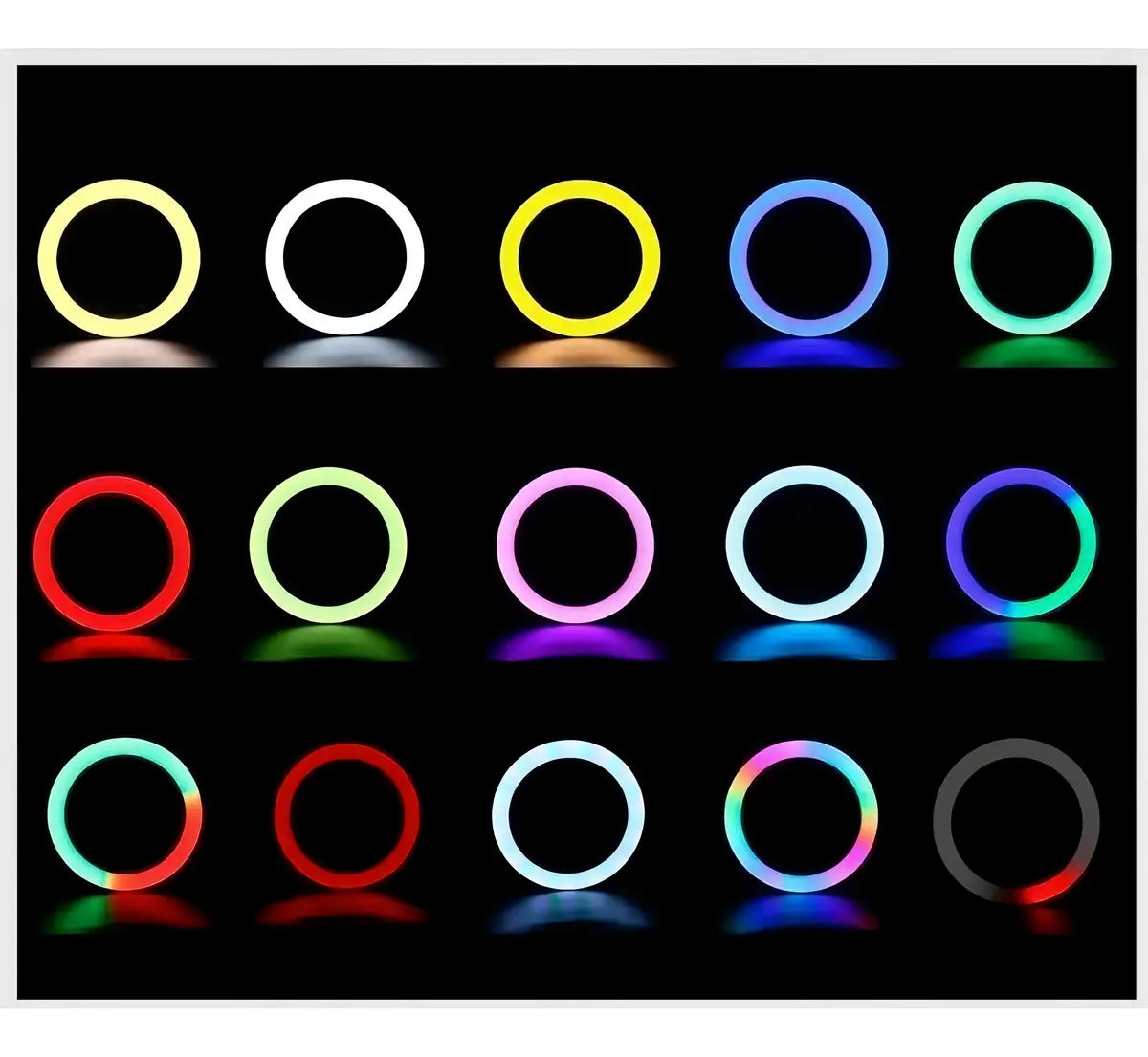 ✨ Aro de Luz LED RGB 33 cm✨