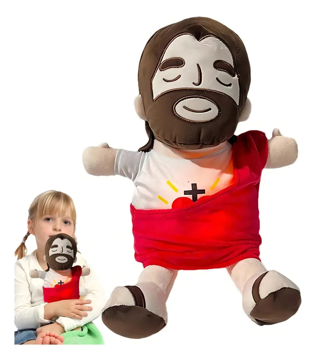 🙏 Peluche Religioso Musical para Bebés y Niños