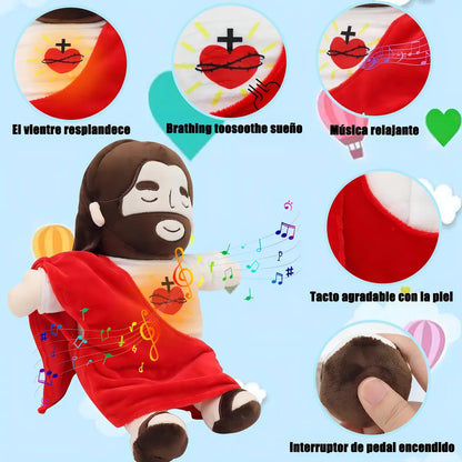 🙏 Peluche Religioso Musical para Bebés y Niños