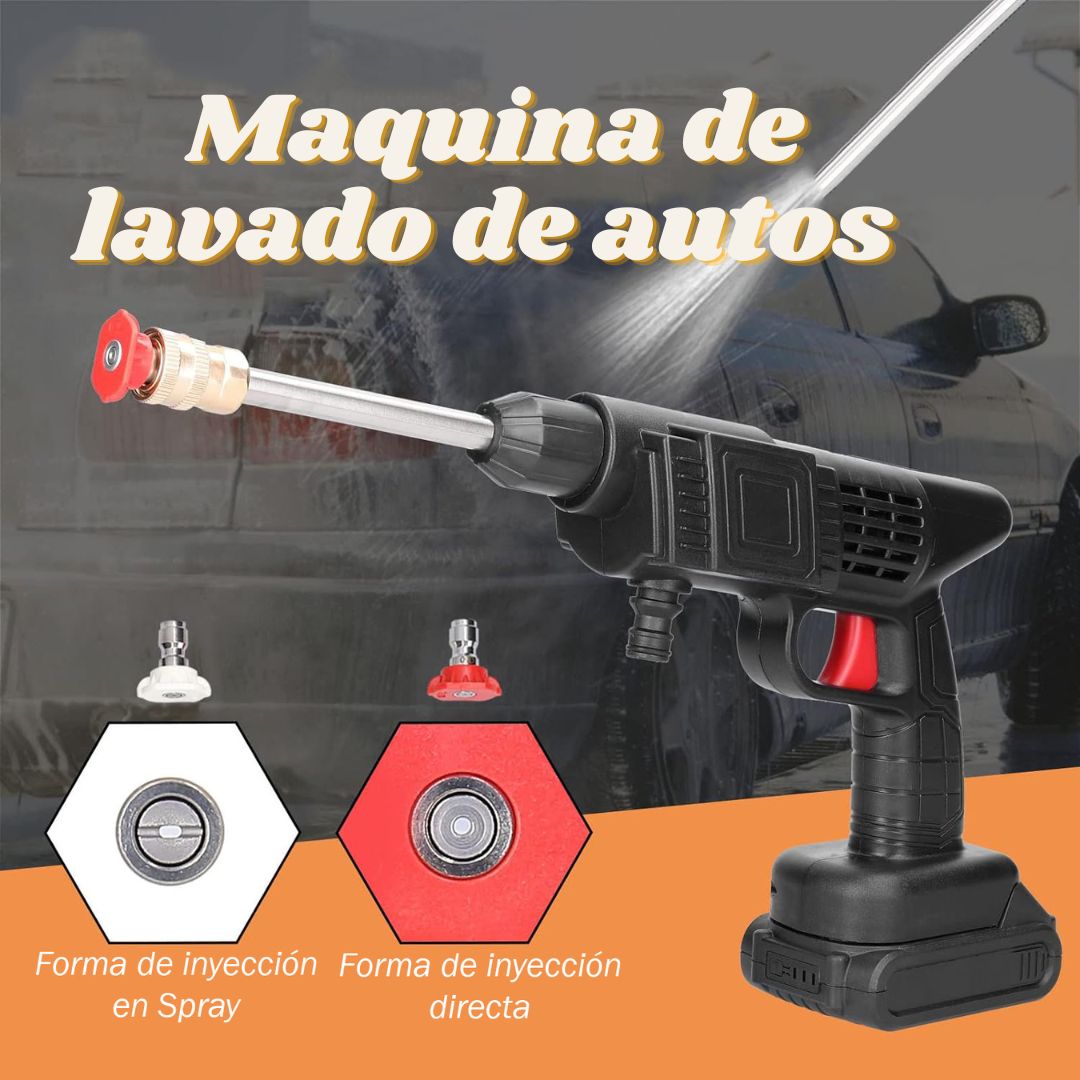 🔥¡HIDROLAVADORA RECARGABLE 48V – POTENTE Y PORTÁTIL!🔥