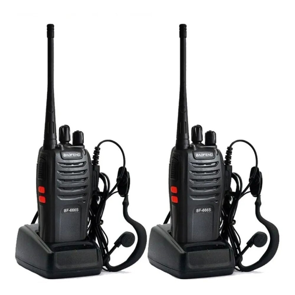 📡2 Radios Walkie Talkie Baofeng 888S🔊