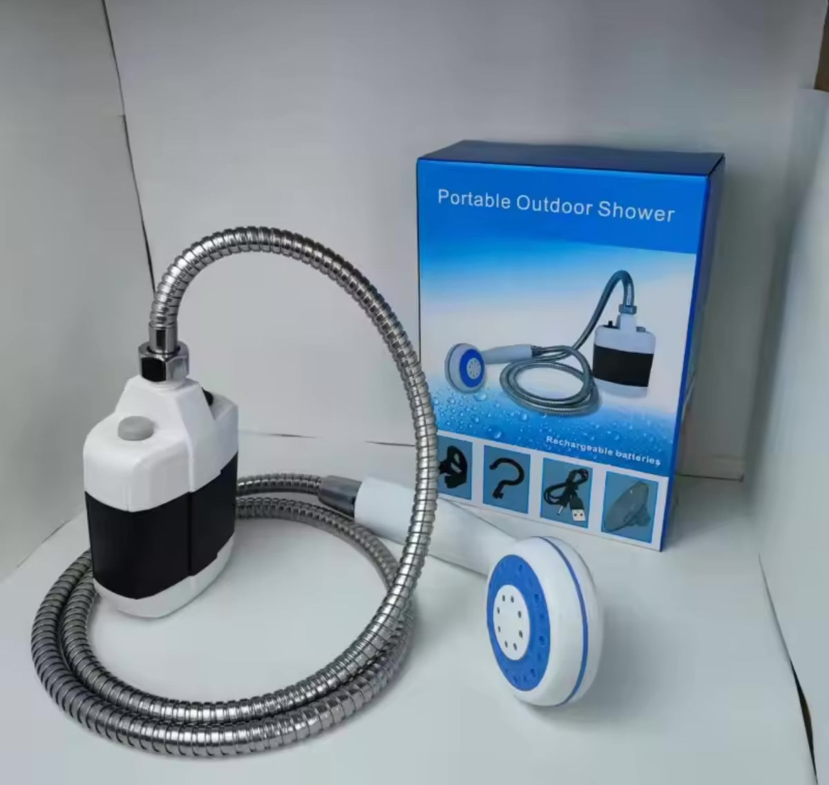 🚿💦DUCHA PORTÁTIL ELÉCTRICA RECARGABLE💦🚿