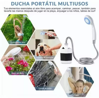 🚿💦DUCHA PORTÁTIL ELÉCTRICA RECARGABLE💦🚿