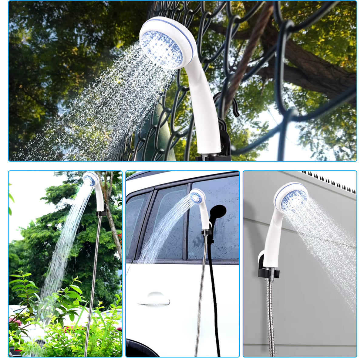 🚿💦DUCHA PORTÁTIL ELÉCTRICA RECARGABLE💦🚿