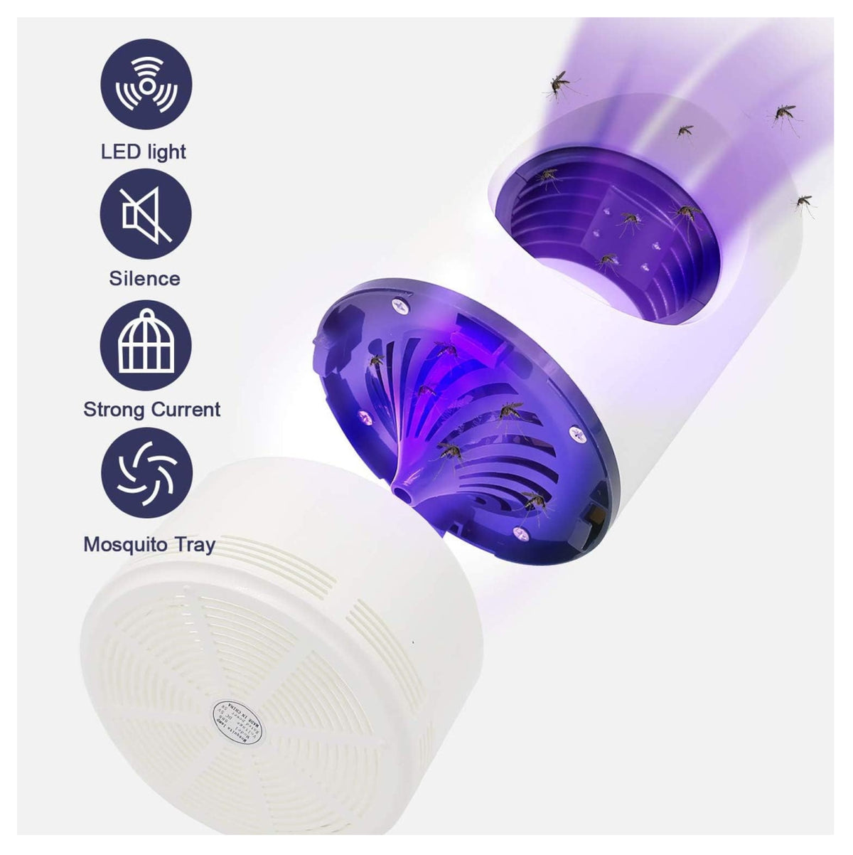 💡Lámpara Mata Mosquitos y Zancudos con Luz UV💡