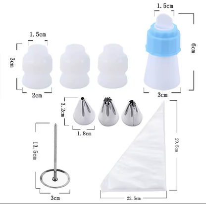 🎂✨KIT PASTELERO DE DECORACIÓN – 66 PIEZAS✨🎂