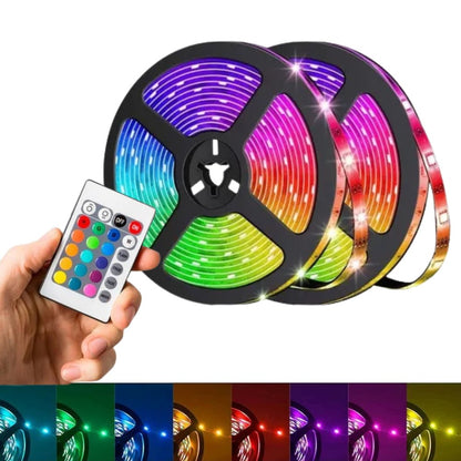 ✨🌈CINTA LED RGB 10 METROS – ¡DALE VIDA A TUS ESPACIOS!🌈✨