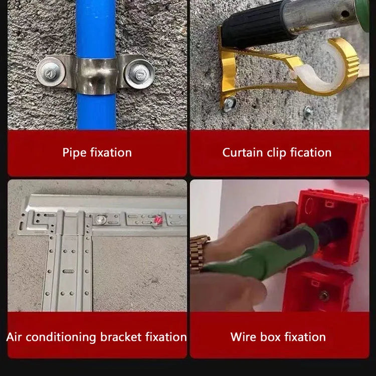 🔥 Pistola Remachadora de Clavos Manual