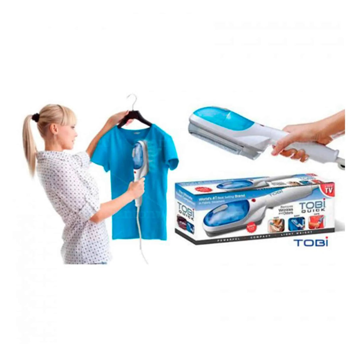 🔥Plancha Viajera Tobi Portátil – Ropa Impecable en Minutos🔥