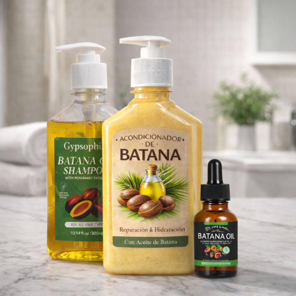 🌿 Kit de Batana para el Cabello | Shampoo + Acondicionador + Aceite