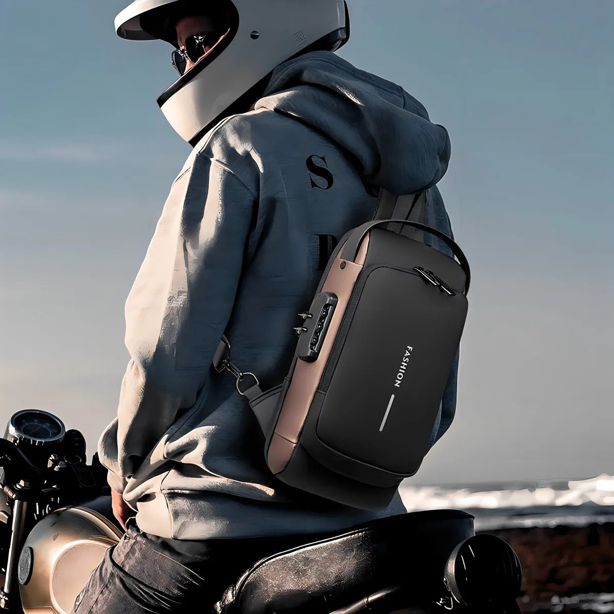 ⚡️Mochila Antirrobo Fashion Funda Cruzada🔐