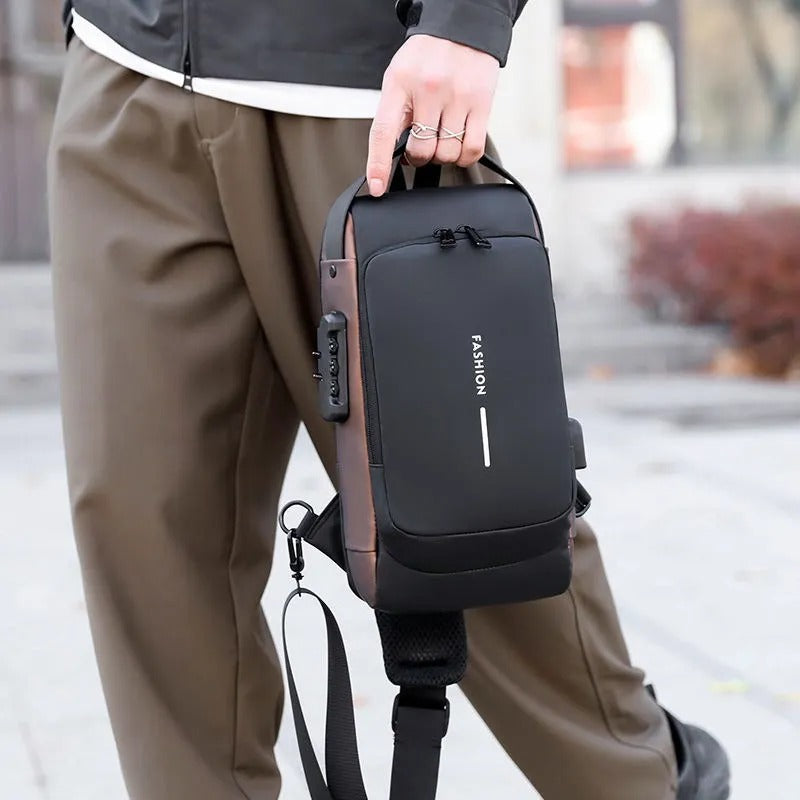 ⚡️Mochila Antirrobo Fashion Funda Cruzada🔐