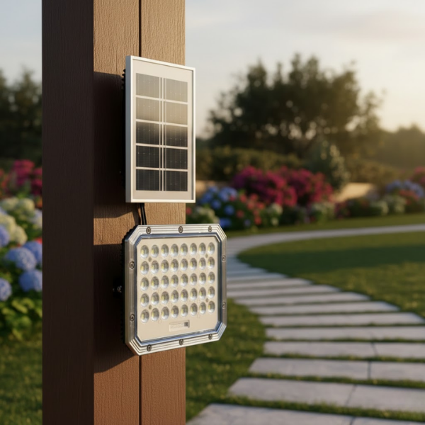 🌞Reflector Solar LED 500W–¡Ilumina sin pagar más energía!💡