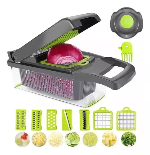 🔥PICADOR DE FRUTAS Y VERDURAS 14 EN 1🔥