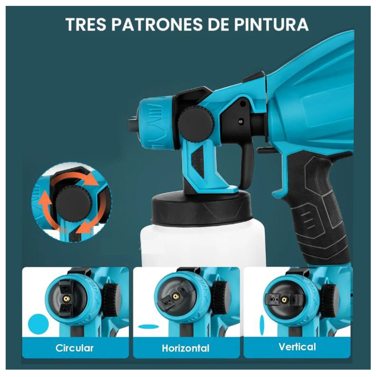 🎨🔋Pistola de Pintura Inalámbrica🔋🎨
