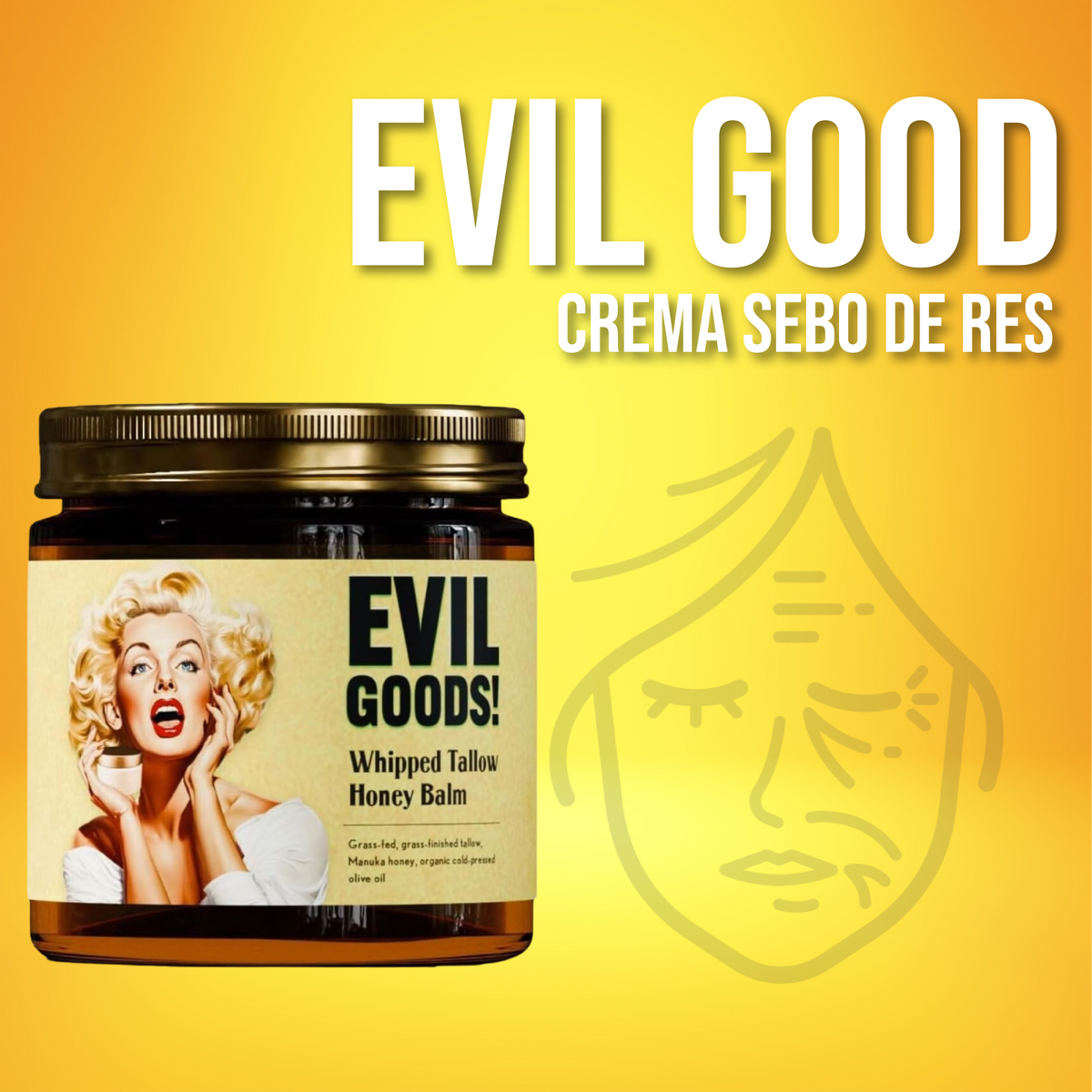 🐂 Sebo de Res Evil Goods — Hidratación Natural que Tu Piel Agradece
