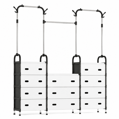 Armario Organizador Modular con Perchero