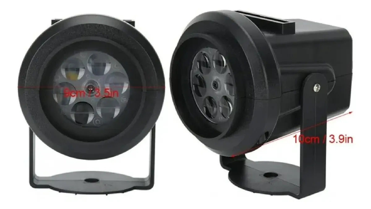 🎄Proyector LED Navideño con Diapositivas Intercambiables🎅