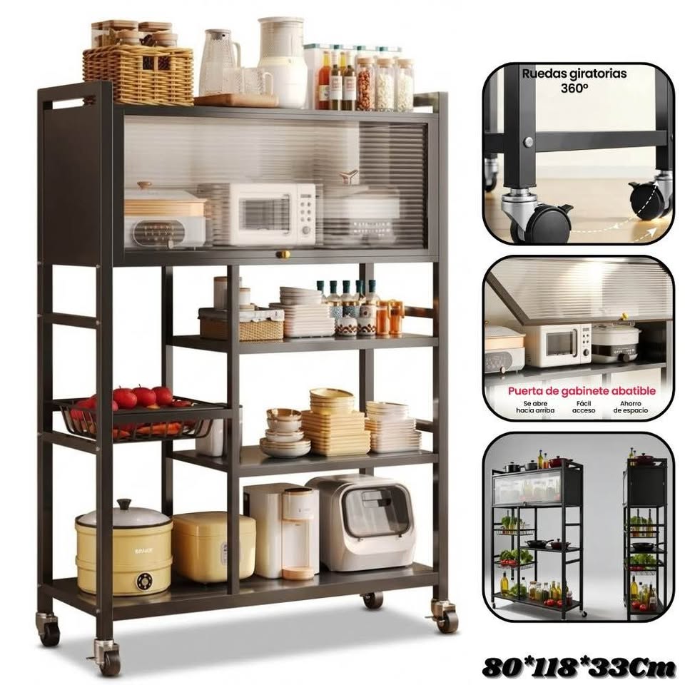 ✨Estantería Organizadora de Cocina Multifuncional🍽️