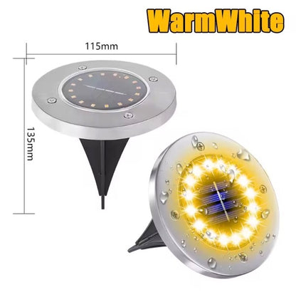 ☀️ Lámparas Solares LED para Exterior | Set x4 Unidades